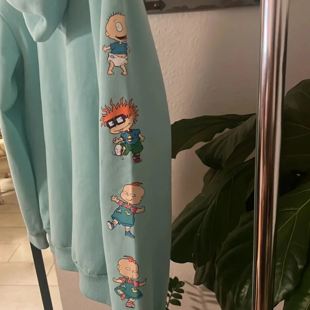 Nickelodeon Mens Rugrats Reptar Hoodie - Size Small - Picture 6 of 6